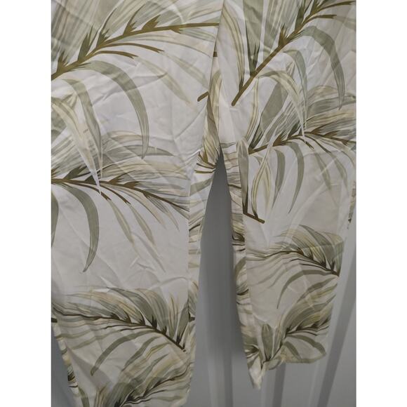 Rachel Zoe Pants Wide Leg Flowy Palm Large NWT - Picture 4 of 7